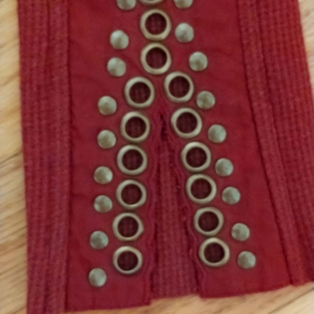 NWT Free People A Little Unruly Top in Red Jasper Sz S Free shipping👍 - Picture 8 of 12